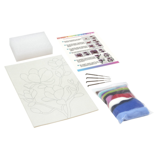 Набор для творчества КАРТИНА ВАЛЯНИЕМ Магия цветов (08271)