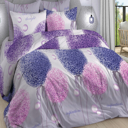 Комплект постельного белья "ВЛ. НИКОЛЬ", бязь Премиум, 100% хлопок, Россия.