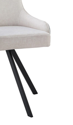 Стул LEOVIC бежевый/WT2105/черный