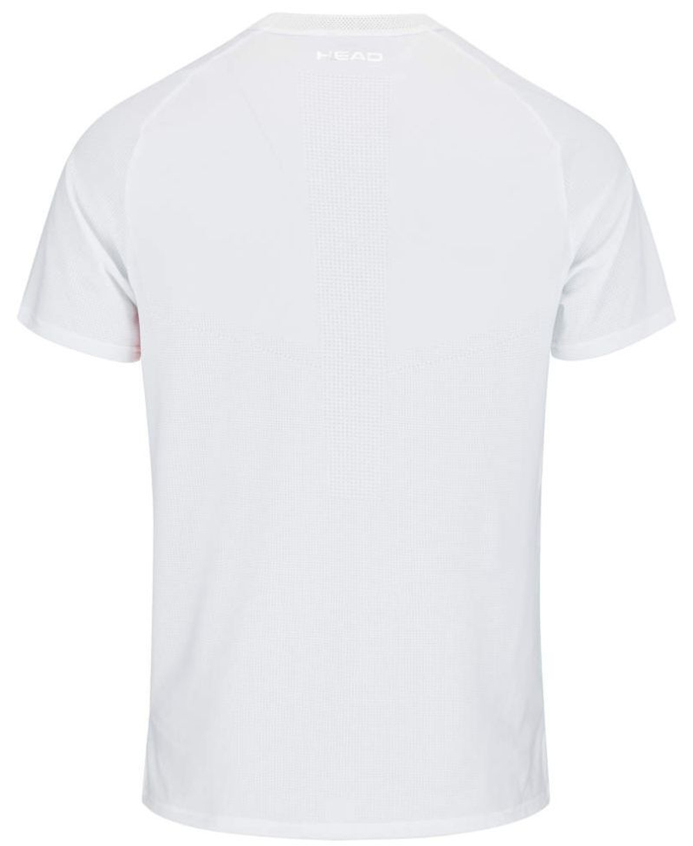 Теннисная футболка Head Performance MC Paris T-Shirt - tomato