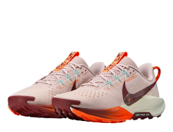 Кроссовки для бега женские Nike ReactX Pegasus Trail 5 Розово-бордовые
