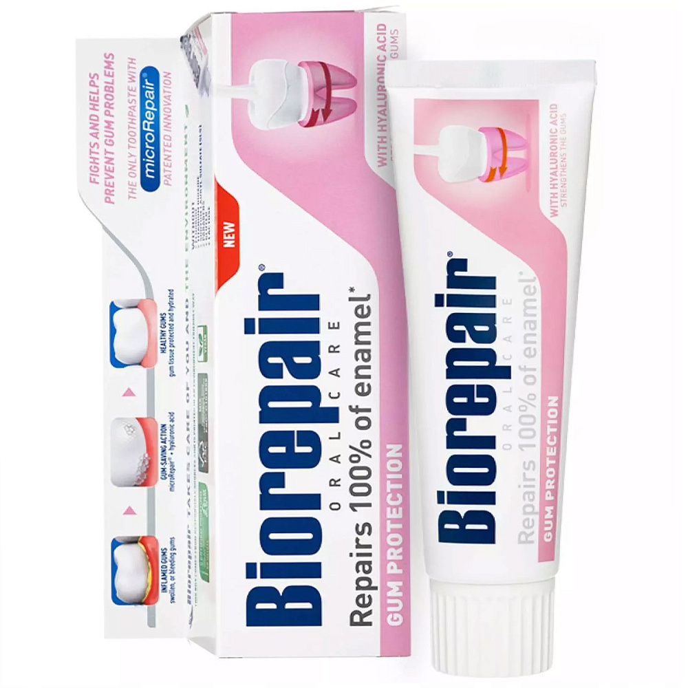 Зубная паста BioRepair Peribioma Gum Protection для защиты дёсен 75 мл