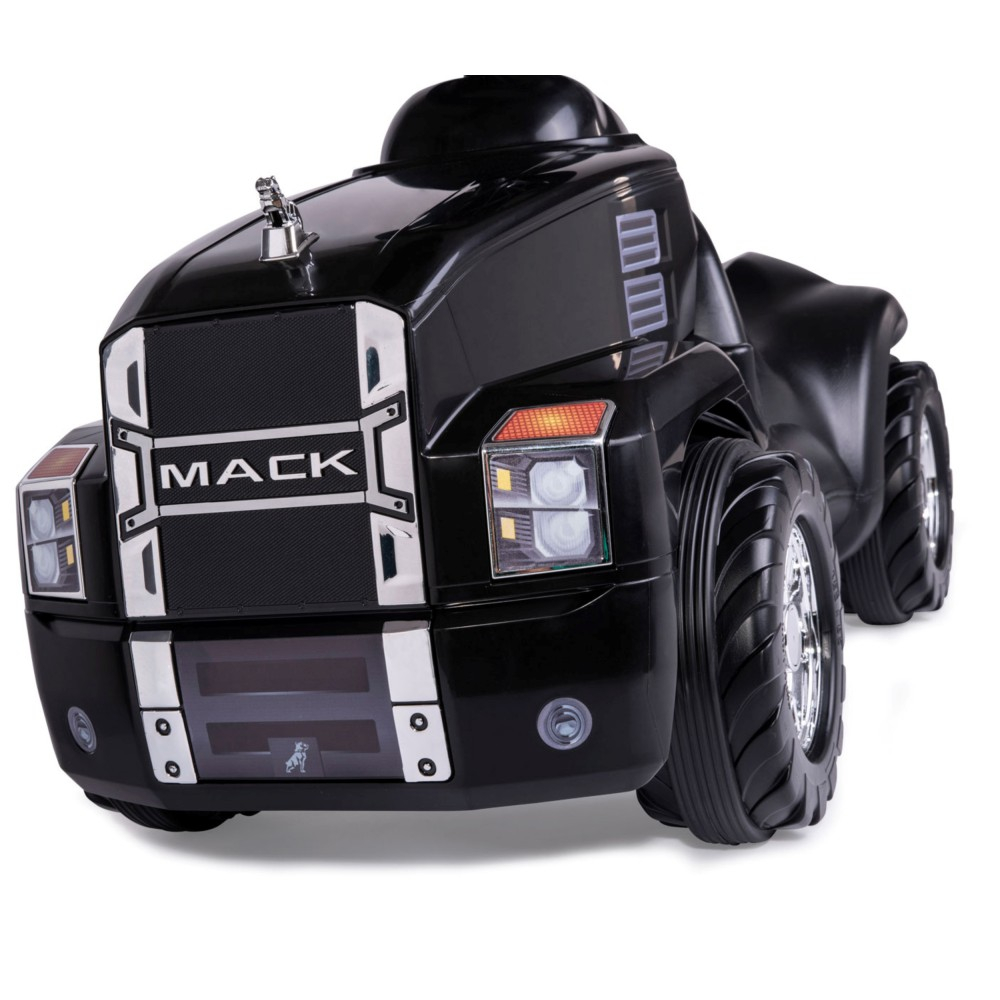 Детская машинка-каталка Rolly Toys Minitrac 161003X трактор MACK чёрный от 2 лет — фото 7