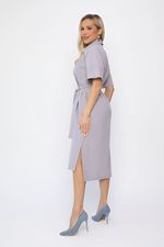 Платье Фруктовый коктейль (светло-серое) П13655-18М LT Collection