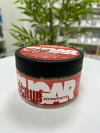 SAVONRY Скраб для тела сахарный клубника , 300г /на масле ши с натуральными экстрактами