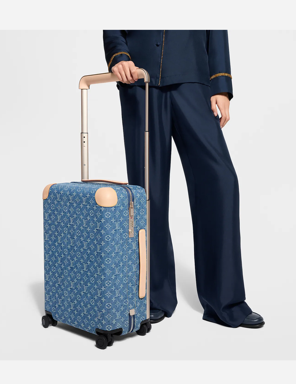 Чемодан Louis Vuitton Horizon 55 Monogram Denim "Blue"