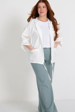 Жакет женский 4769з, бело-молочный #479БМ044769з