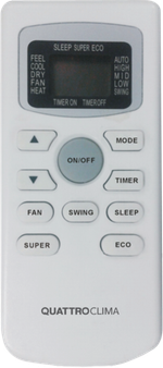 Сплит-система кондиционер Quattroclima Vento QV-VN18WB/QN-VN18WB