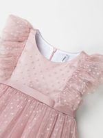 Платье фатиновое "Пудра"