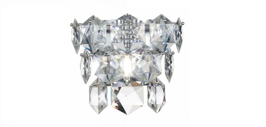 Бра 1*E14 SL1631.101.01 хром/прозрачный Viterbo ST Luce.