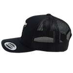 Бейсболка Narval Dichka! Roar Rawcut Black&White с сеткой 5P -