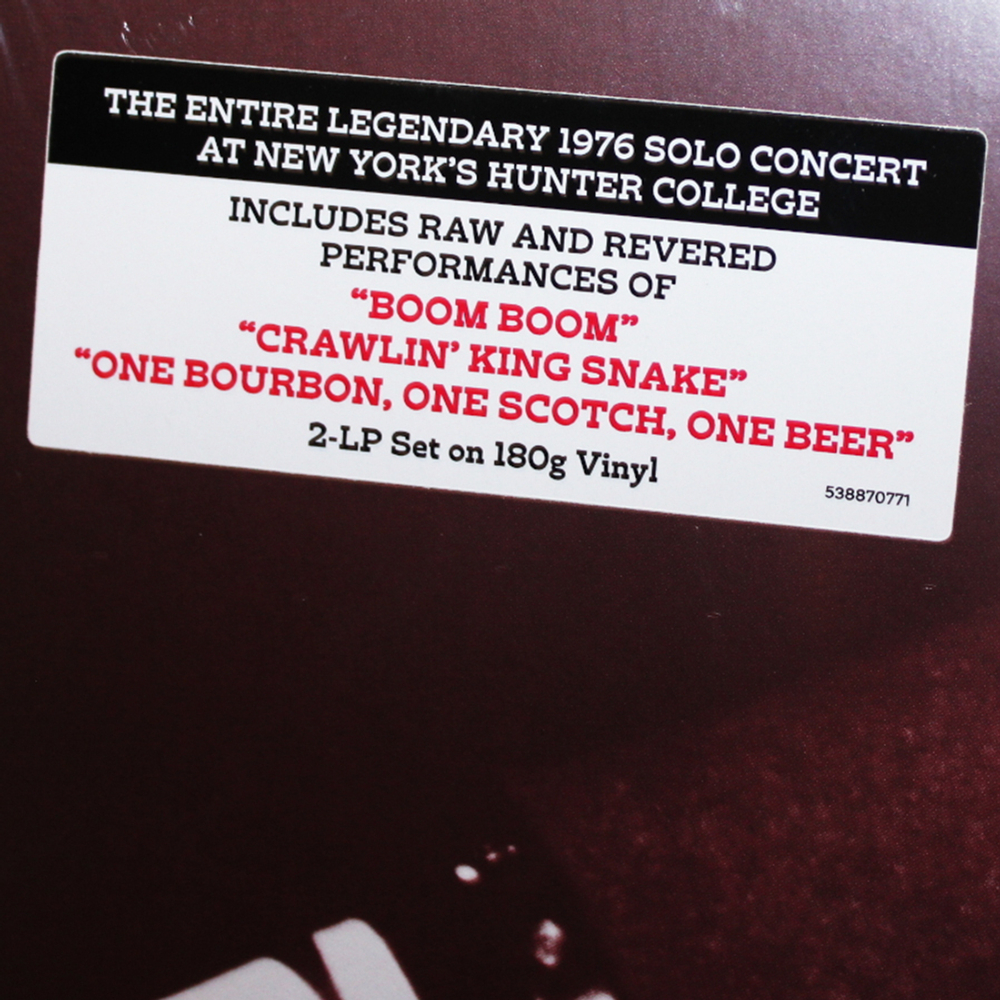 John Lee Hooker / Alone: Live at Hunter College 1976 (2LP)