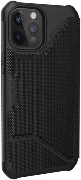 Чехол-книжка Uag Metropolis ткань Armortex для iPhone 12 Pro Max 6.7" черный (Black-Armortex) 112366113940