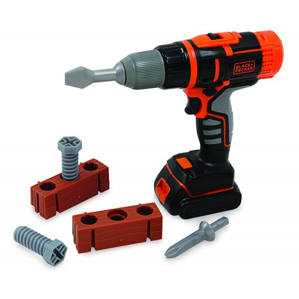 Smoby - Механическая дрель / отвертка Black &amp; Decker 360194