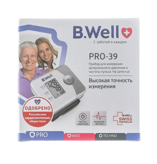 Тонометр B.Well Pro-39 на запястье