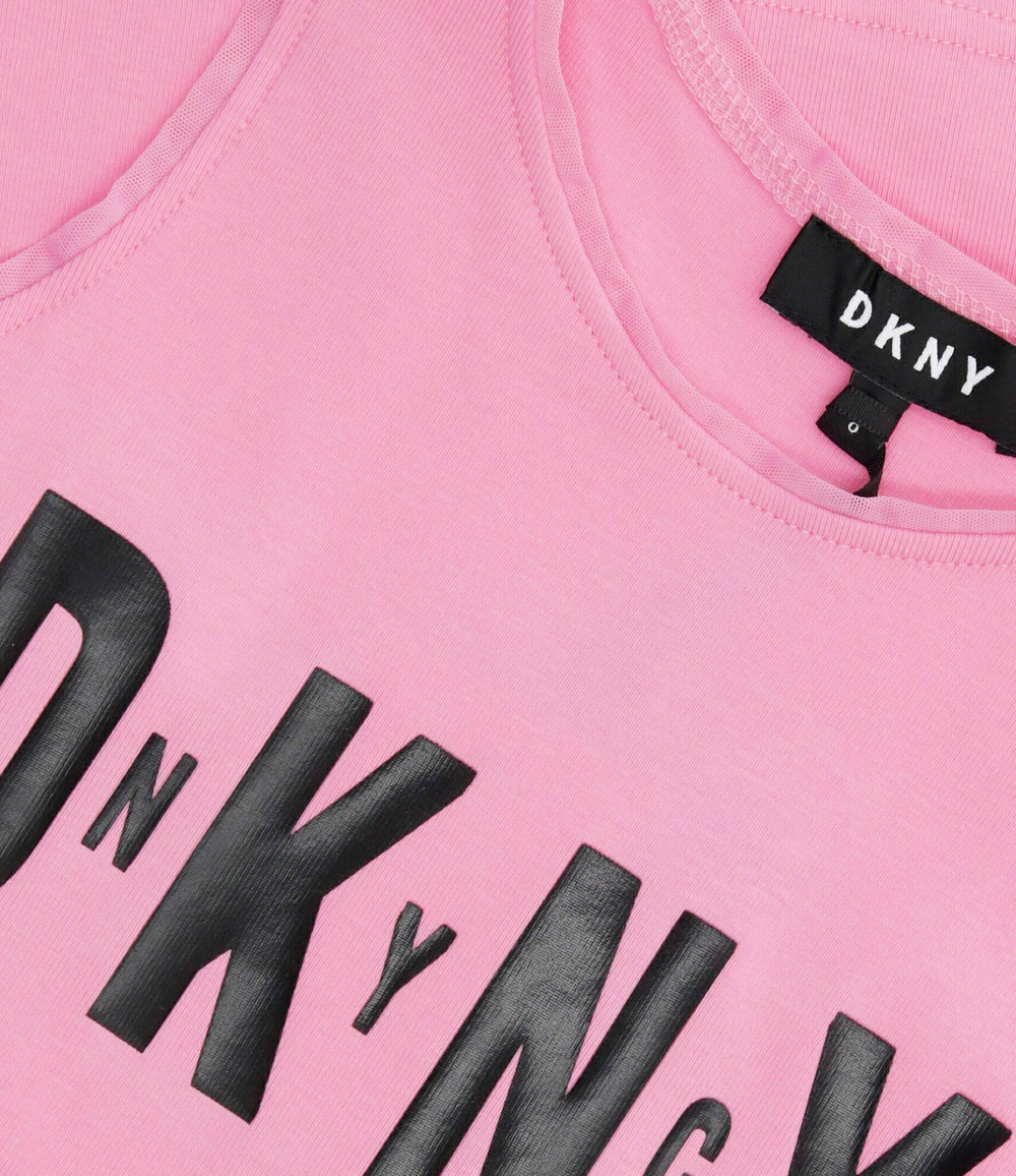 топ DKNY Kids - розовый(D35R21)