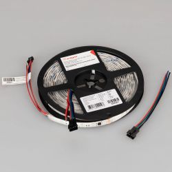 Светодиодная лента герметичная SPI-SE-B60-10mm 24V RGB-PX6-BPT (12 W/m, IP65, 5060, 5m) (Arlight, бегущий огонь) 039601
