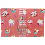 Салфетка на стол 43*28см в наборе 6+6шт «Пирожное»