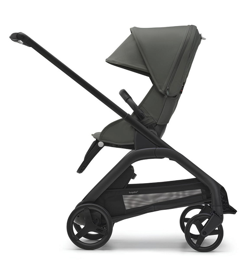 Прогулочная коляска Bugaboo Dragonfly complete Black/Forest Green-Forest Green