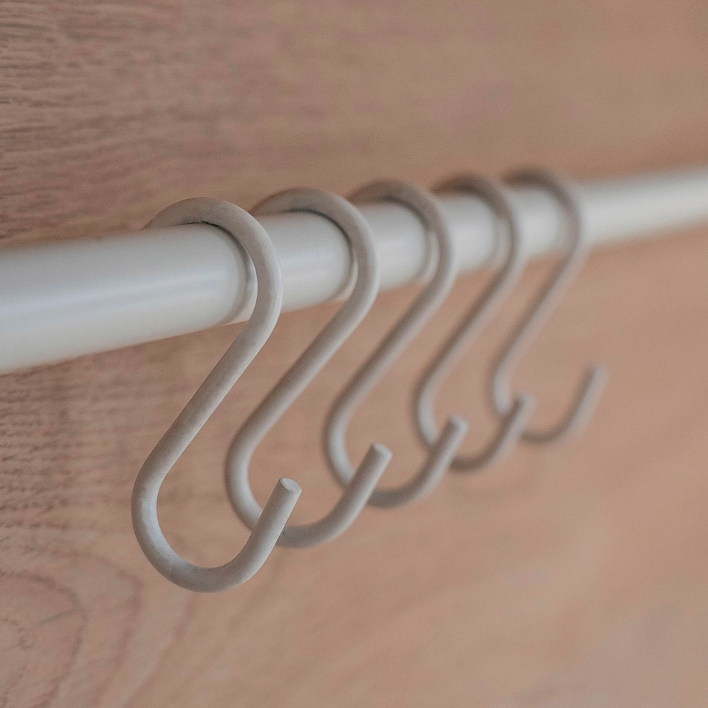 Комплект крючков малых из 5 шт., белый матовый LE 311C WT