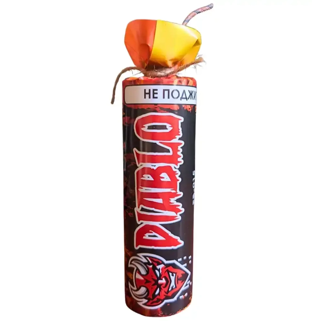 Петарда PB-015 Diablo — какая самая мощная петарда можно купить, самая большая петарда купить, РПК Залп.
