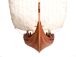 9th century Slavic longship 1:72