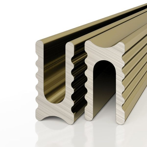 Разделительный профиль D009 анодированный латунный