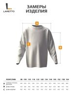 Лонгслив школьный для мальчика с принтом