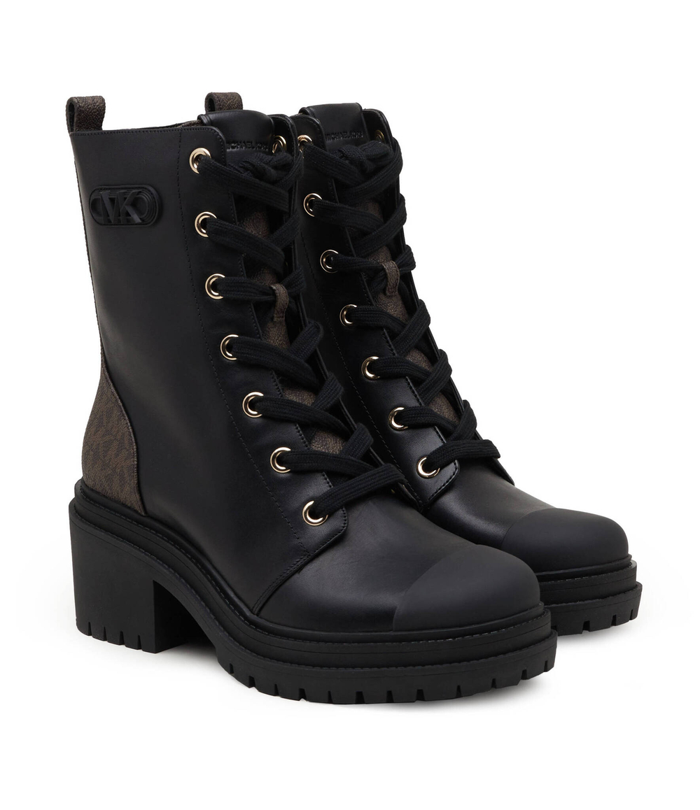Кожаные ботильоны Michael Kors - черный(40F3HYME5L)