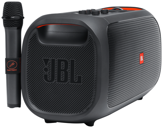 Портативная акустика JBL PartyBox On-The-Go, 100 Вт, черный