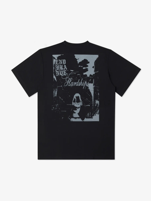 Футболка MANTO RESOLVE чёрная