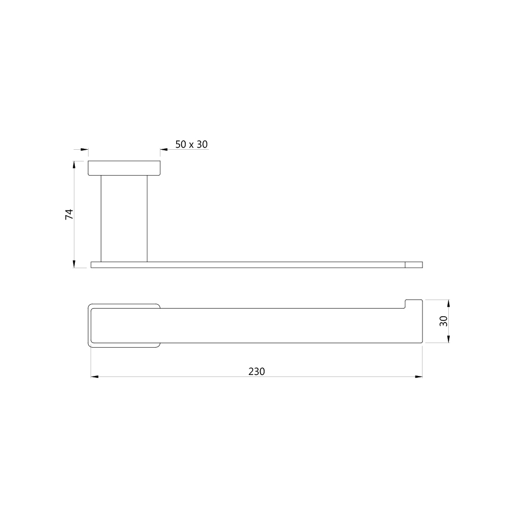 Вешалка для полотенец Artize QUA-CHR-61723