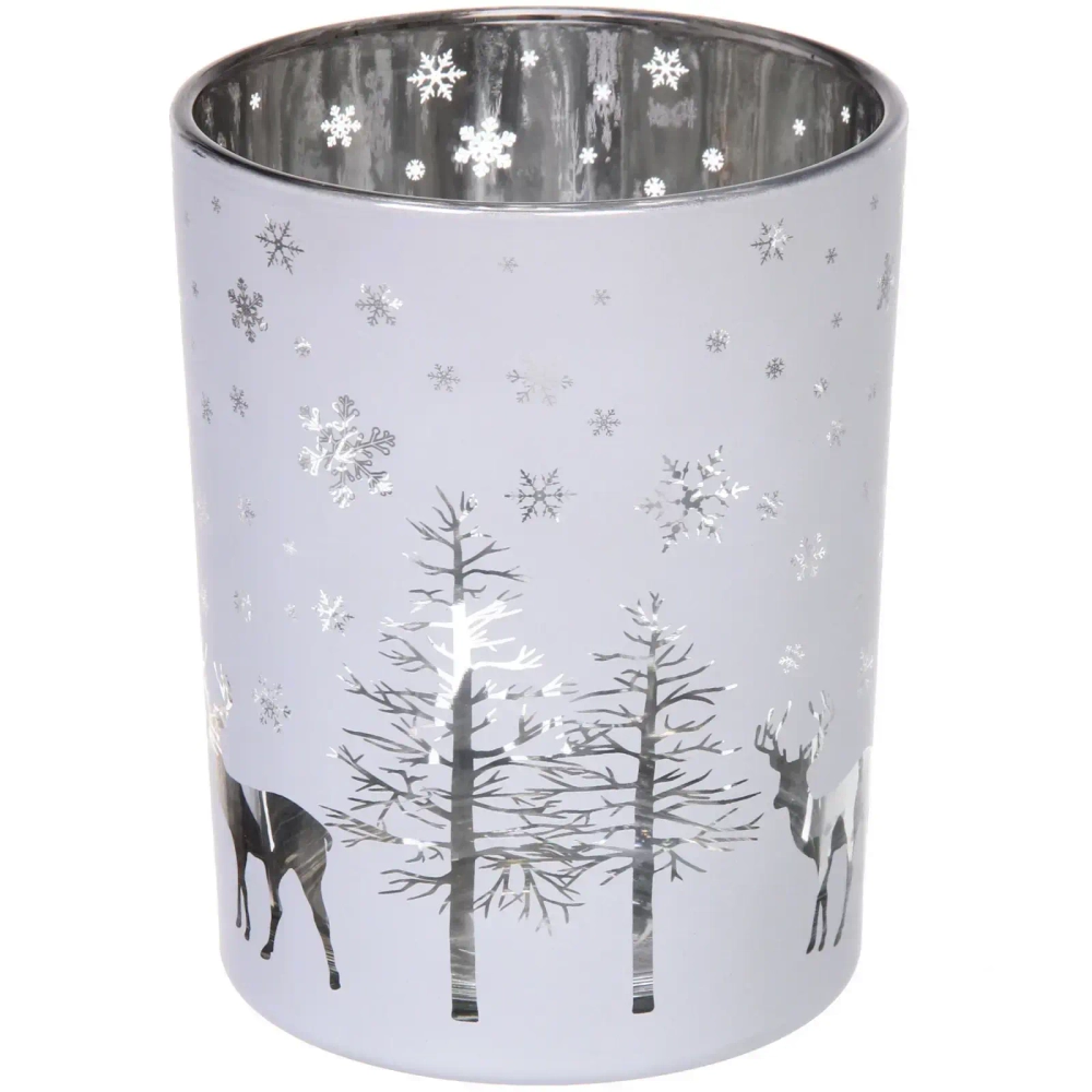 Подсвечник «Лесной олень» 10*12,5 см, Золото