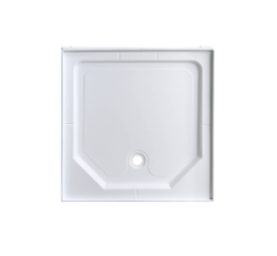 Душевая кабина AvaCan (АваКан) CK2080LED с низким поддоном, с ГМ, с электрикой и LED освещением, 80х80х215