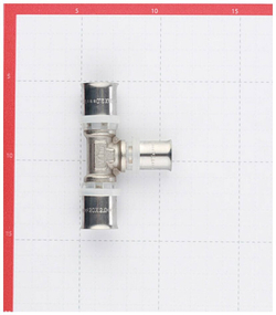 Тройник VALTEC VTm.231.N.202620 20x26x20 пресс переходной