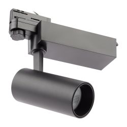 Трековый светильник трехфазный ЭРА SТR-30-36-40K-B20 светодиодный 20Вт 4000K черный | Трехфазные трековые светильники