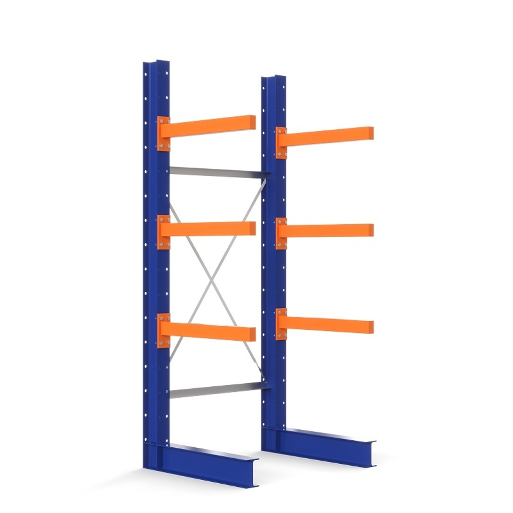 Стеллаж консольный 1-сторонний 2500х940х1073