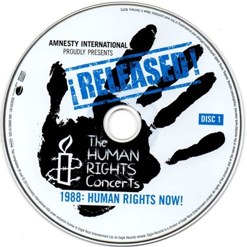 Сборник / Released! The Human Rights Concerts 1988: Human Rights Now! (2CD)