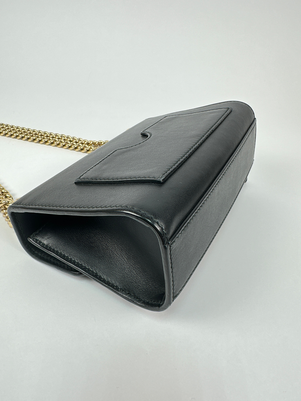 Сумка Gucci Black Leather Small Padlock