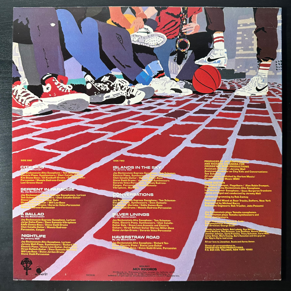 Spyro Gyra - City Kids (Скандинавия 1983г.)