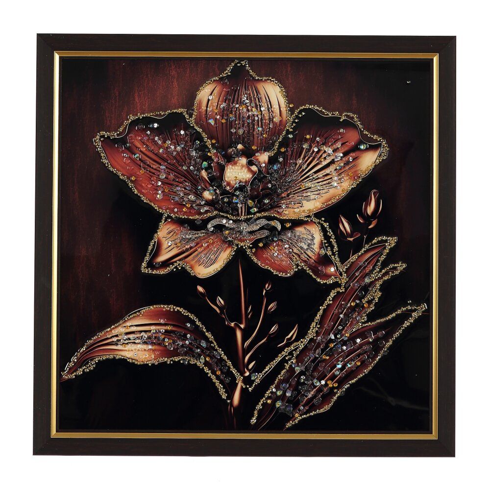 GAEM Панно с кристальным декором, L42 W2 H42 см