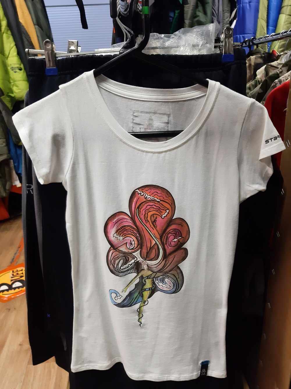 Футболка STARBOARD Ladies Woman Blooming Tee, артикул 1900000001309