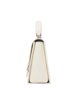 CLASSIC LOVE BAG ONE TOP HANDLE LIGHT SIMPLY - white-antique silver