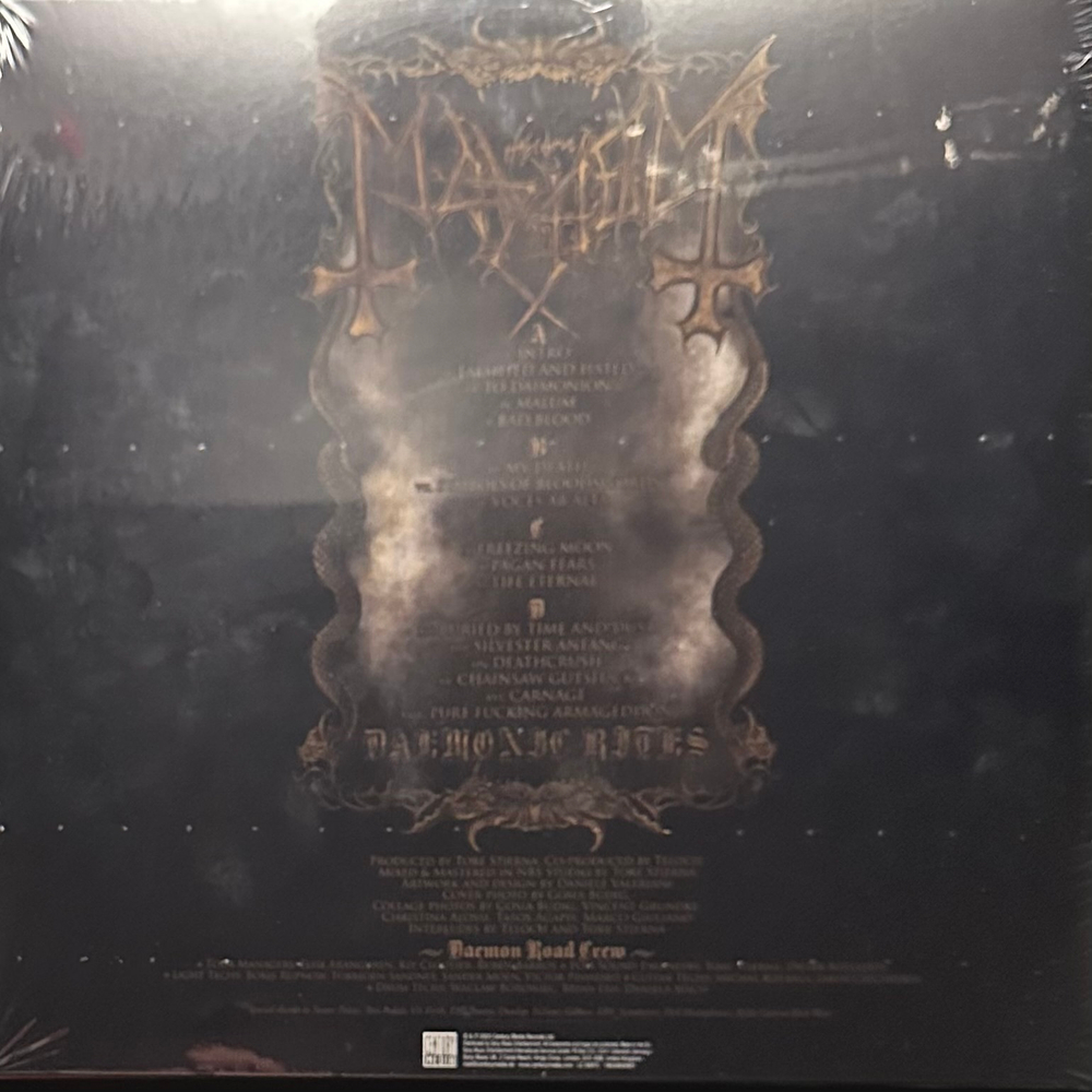 Mayhem ‎– Daemonic Rites 2LP (Европа 2023г.)