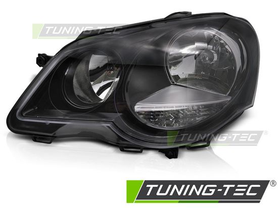 Фара передняя левая SIDE TYC для VW POLO 9N3 05-09