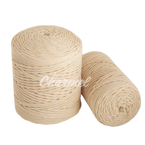 White cotton cord 4 mm