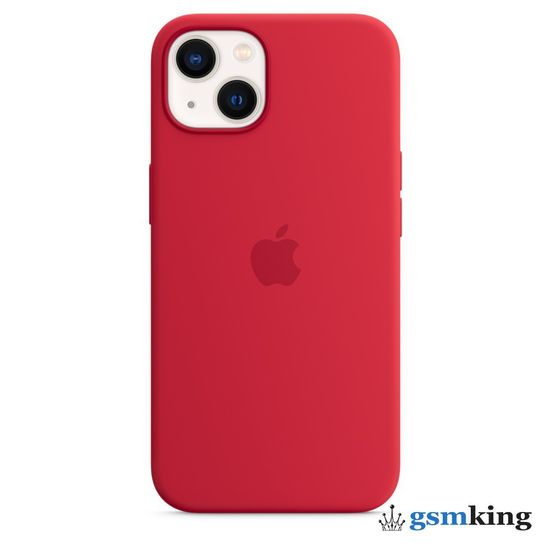 Apple Silicone Case with MagSafe iPhone 13 (PRODUCT)RED Красный MM2C3ZE/A
