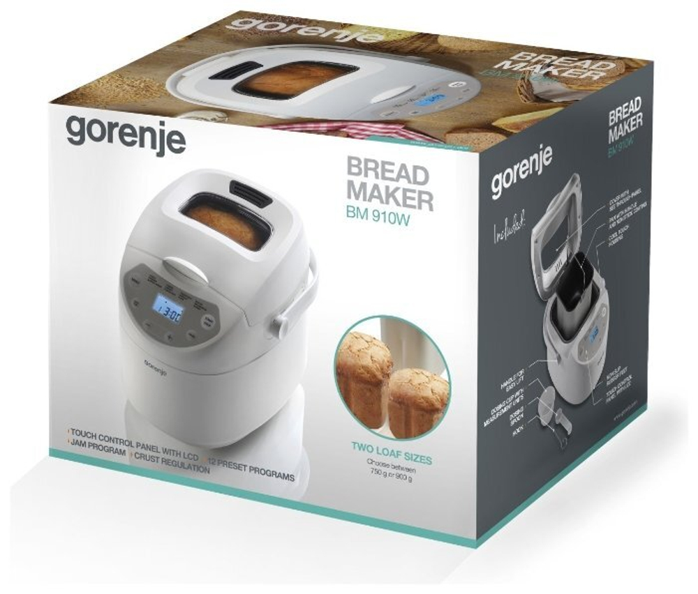 Хлебопечка Gorenje BM910W 672184