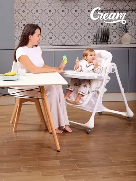 Стульчик для кормления RANT "CREAM" RH302 Pilot