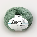 Пряжа для вязания Zenta 883338, 50% шерсть, 30% шелк, 20% нейлон (50г 180м Дания)